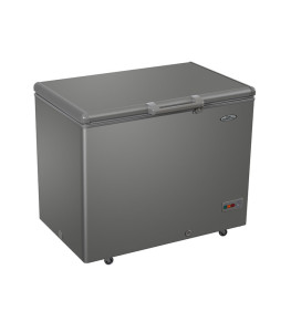 Haier 379L Inverter Chest Freezer HTF-379IS - LED Light, Door Lock, 100 Hours Backup - Silver