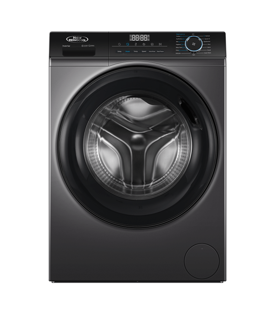 Haier Thermocool FLA10V929S 10.2Kg Front Load Automatic Washing Machine – Inverter Motor, Wave Drum, ABT