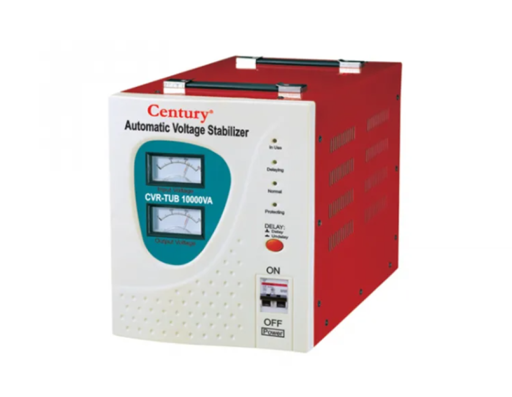 Century 5000VA Automatic Voltage Stabilizer – CVR TUB 5000VA (220–240V, 50Hz)