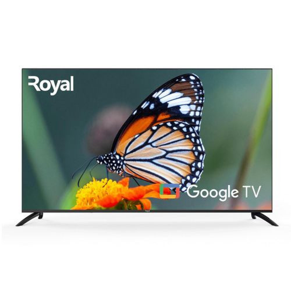 Royal 65" QLED 4K Smart Google TV RTV65N9C – Cinematic Clarity in Your Living Room