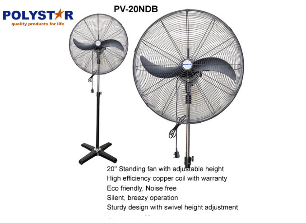 POLYSTAR 20″ INDUSTRIAL STANDING FAN
