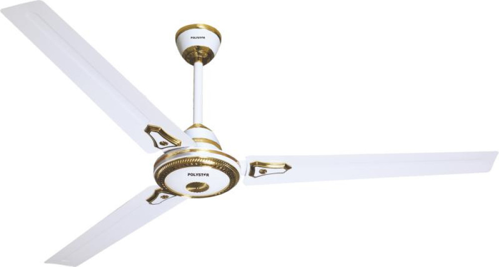 POLYSTAR 56” INDUSTRIAL CEILING FAN – White