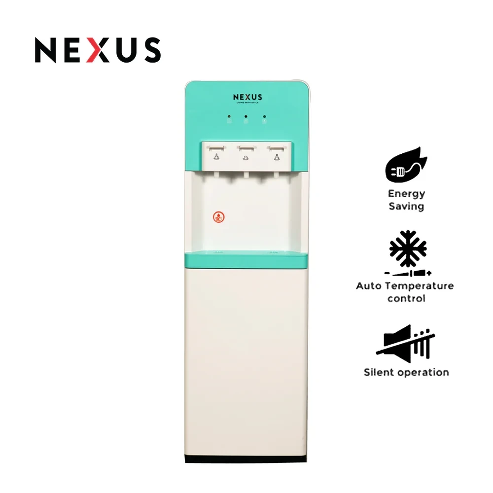 Nexus NX-102BL Hot, Cold & Normal Water Dispenser – Strong Compressor, Low-Noise, Energy Saving