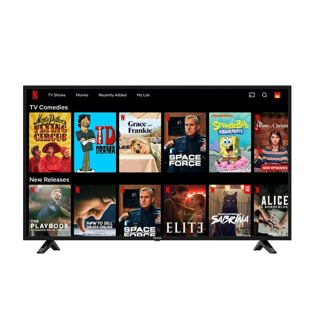 Nexus NX-TV55 55-Inch 4K UHD Smart TV – HDR, Dolby Audio, Smart Energy Saving