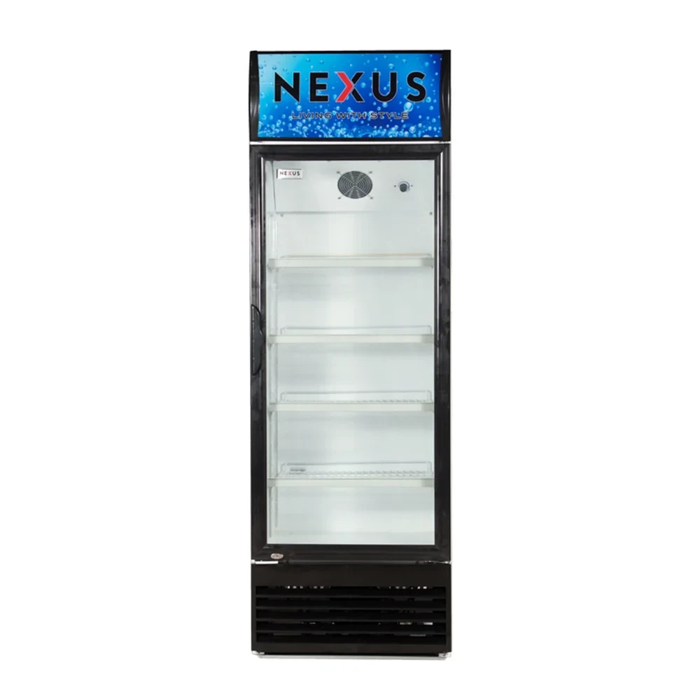 Nexus NX-501 300-Litre Single Door Fridge – Black, Fast Freezing, Mechanical Temperature Control