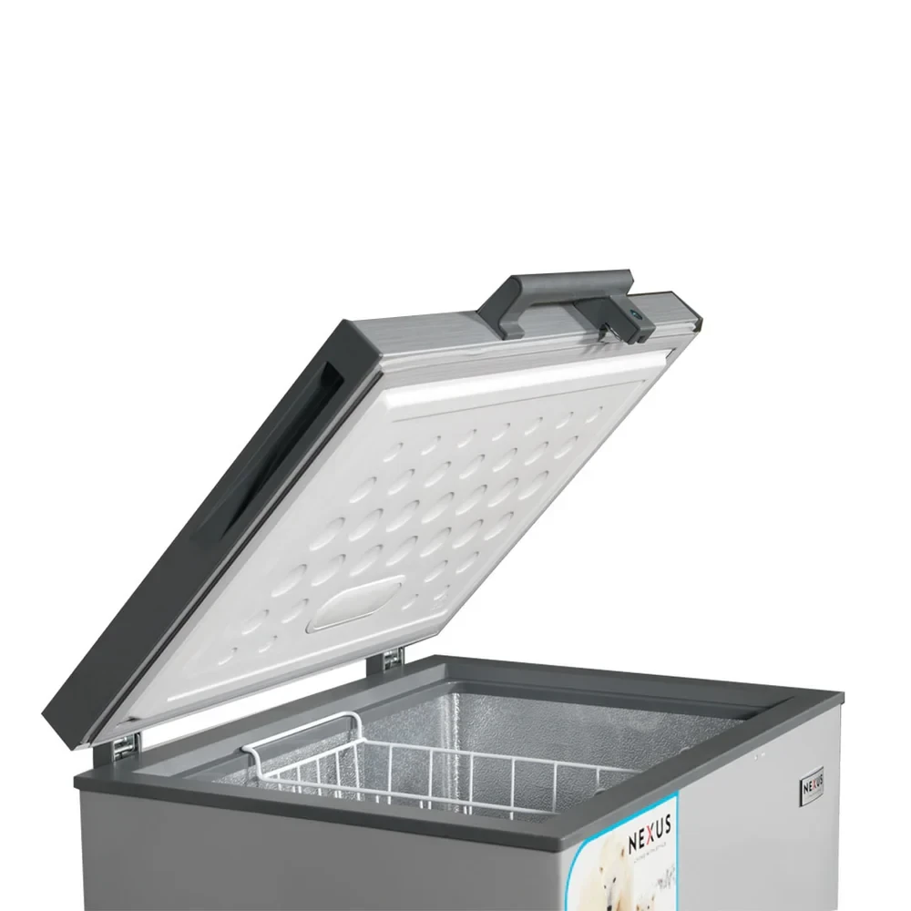 Nexus 150L Inverter Chest Freezer NX-160HEI – Dark Grey (Fast Freeze + A+ Energy Saving)