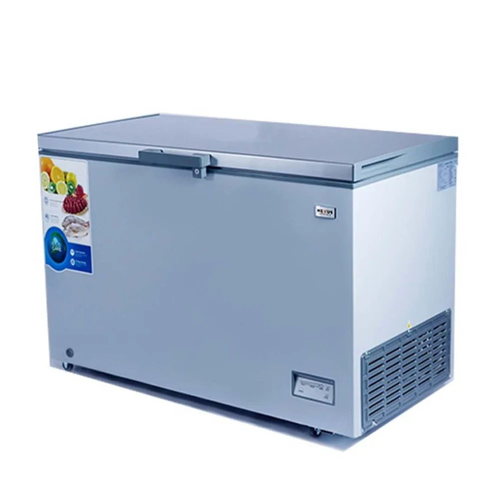 Nexus 400L Chest Freezer – NX-490H Silver (A+ Energy, Low Voltage Protection)