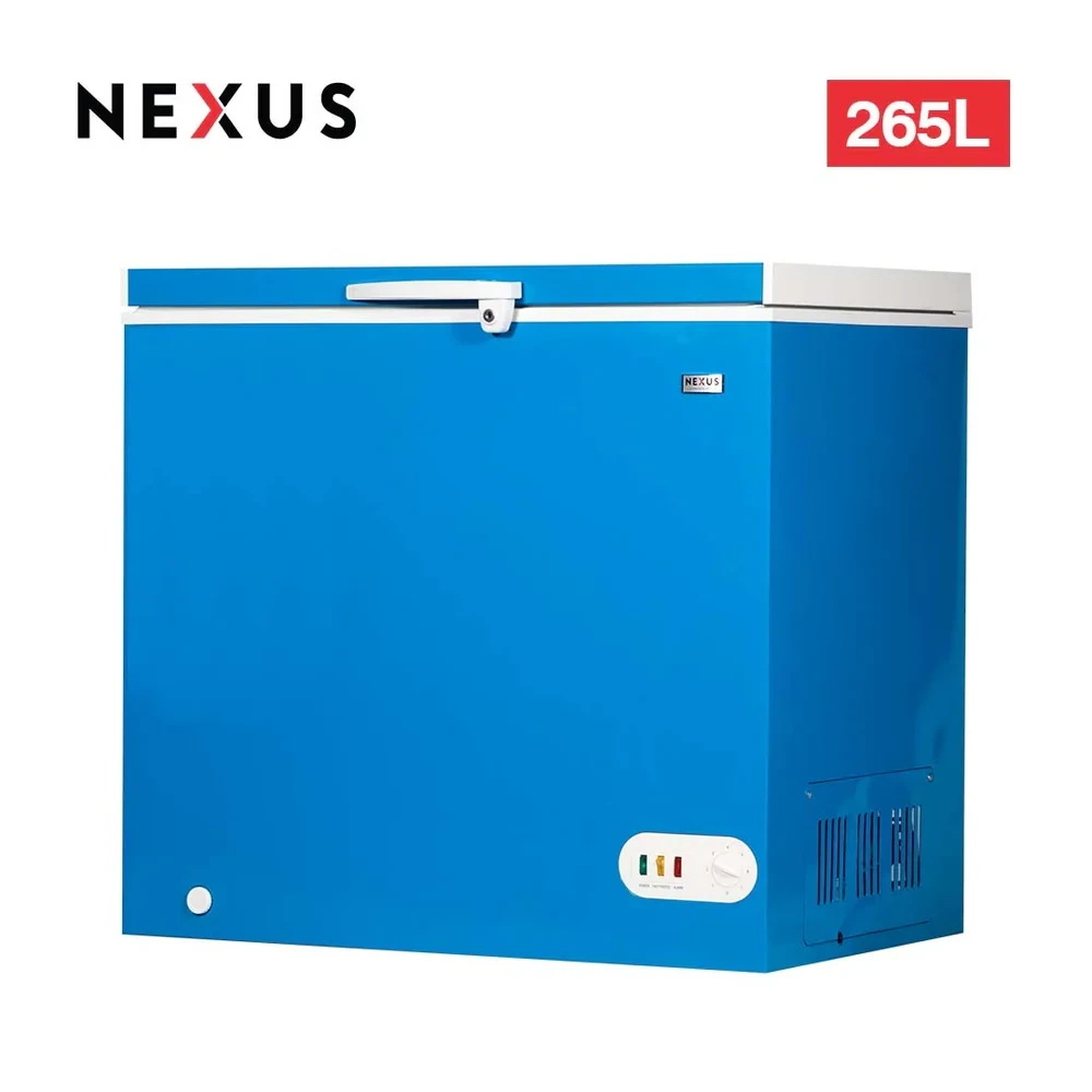 Nexus 265L Chest Freezer – NX-265E Blue (Fast Freezing, A+ Energy)