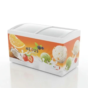 Nexus 400L Freezer NX-455Q Transparent Top – Fast Freezing & Energy Efficient