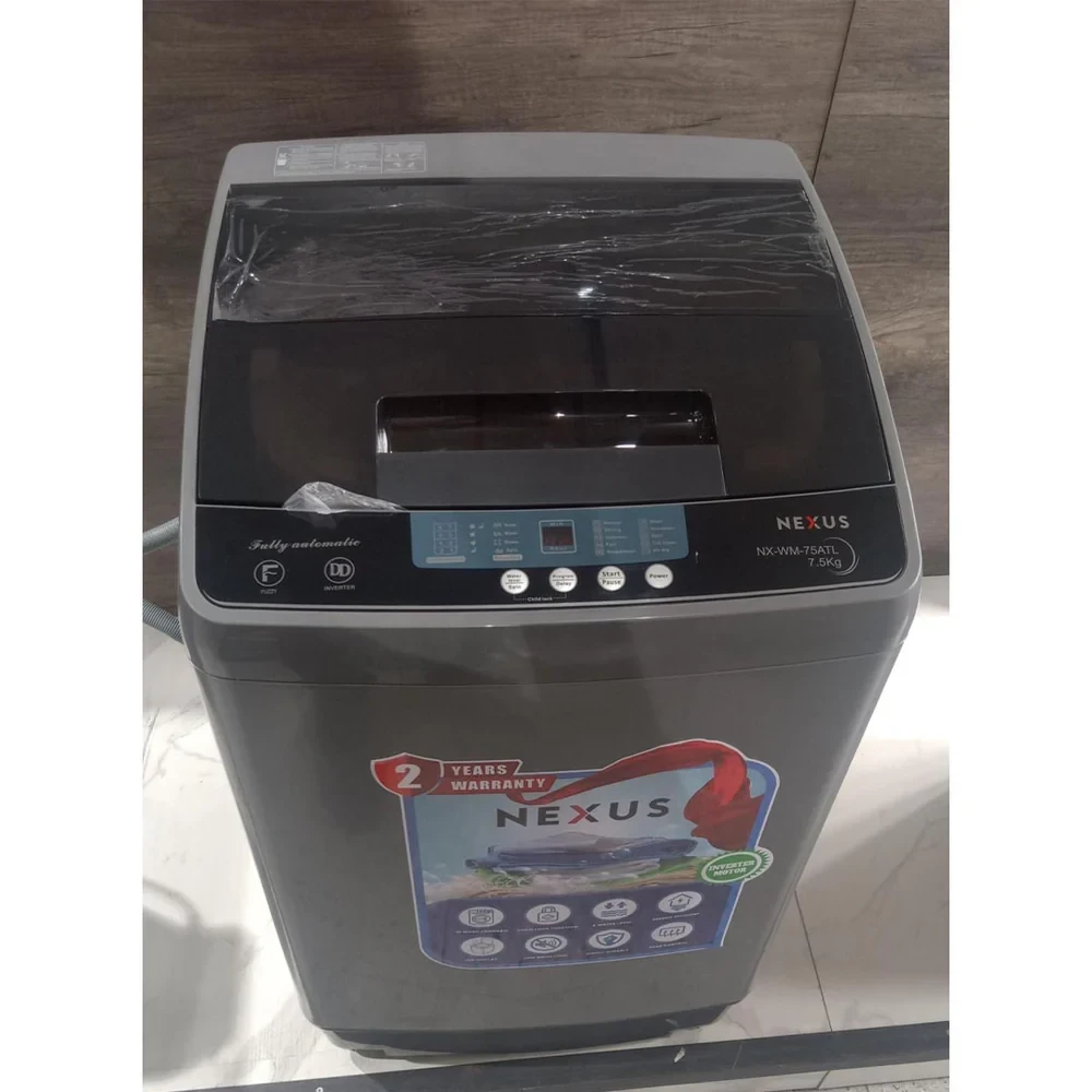 Nexus 7.5KG Top Load Washing Machine NX-WM-75ATL – Energy Efficient & Smart