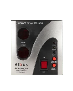 NEXUS AVR2000 2000VA Automatic Voltage Stabilizer – LED Display & Delay Function