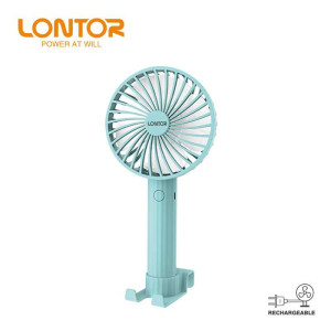 LONTOR 4INCH HANDY RECHARGEABLE FAN CTL-MF012-4