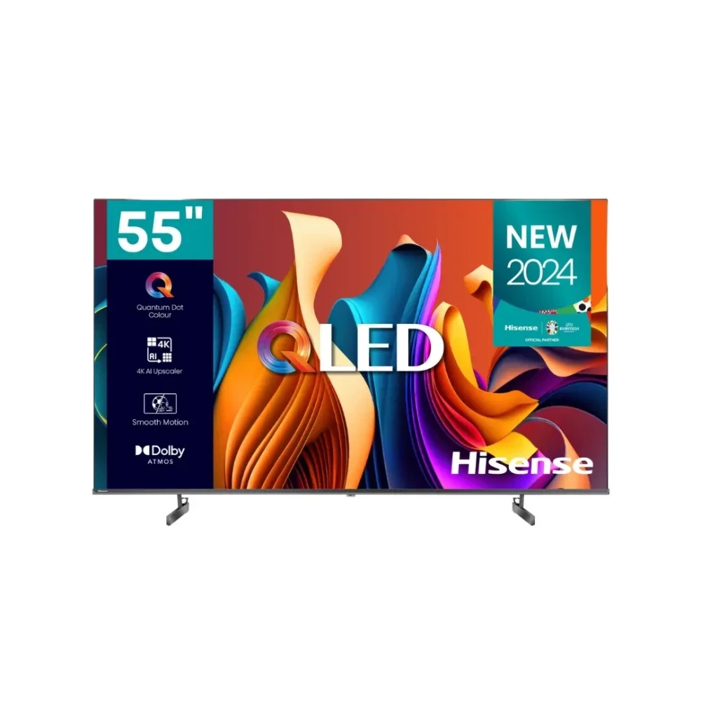 Hisense 55 Inch Q6N QLED 4K Smart TV – Quantum Dot Color & Dolby Vision