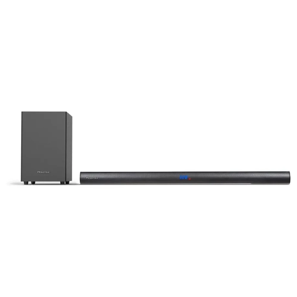 Hisense HS212 2.1Ch Soundbar with Wireless Subwoofer – 120W Powerful Bass