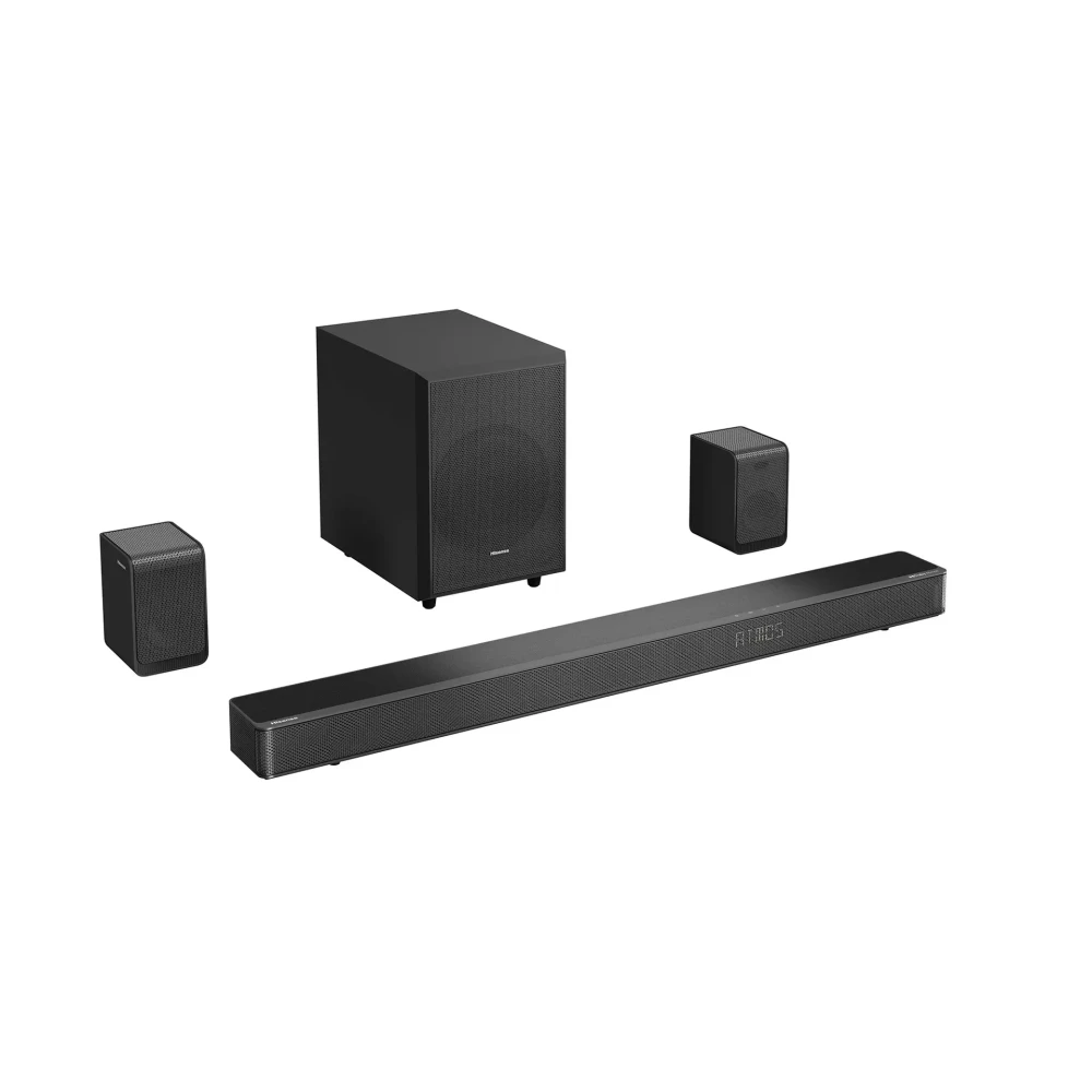 Hisense 420W 5.1.2CH Soundbar with Wireless Subwoofer (AX5120G) – Dolby Atmos Home Theatre