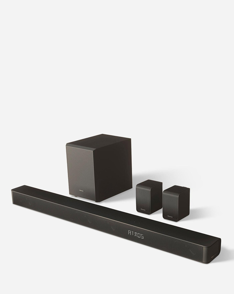 Hisense 420W 5.1.2CH Soundbar with Wireless Subwoofer (AX5120G) – Dolby Atmos Home Theatre