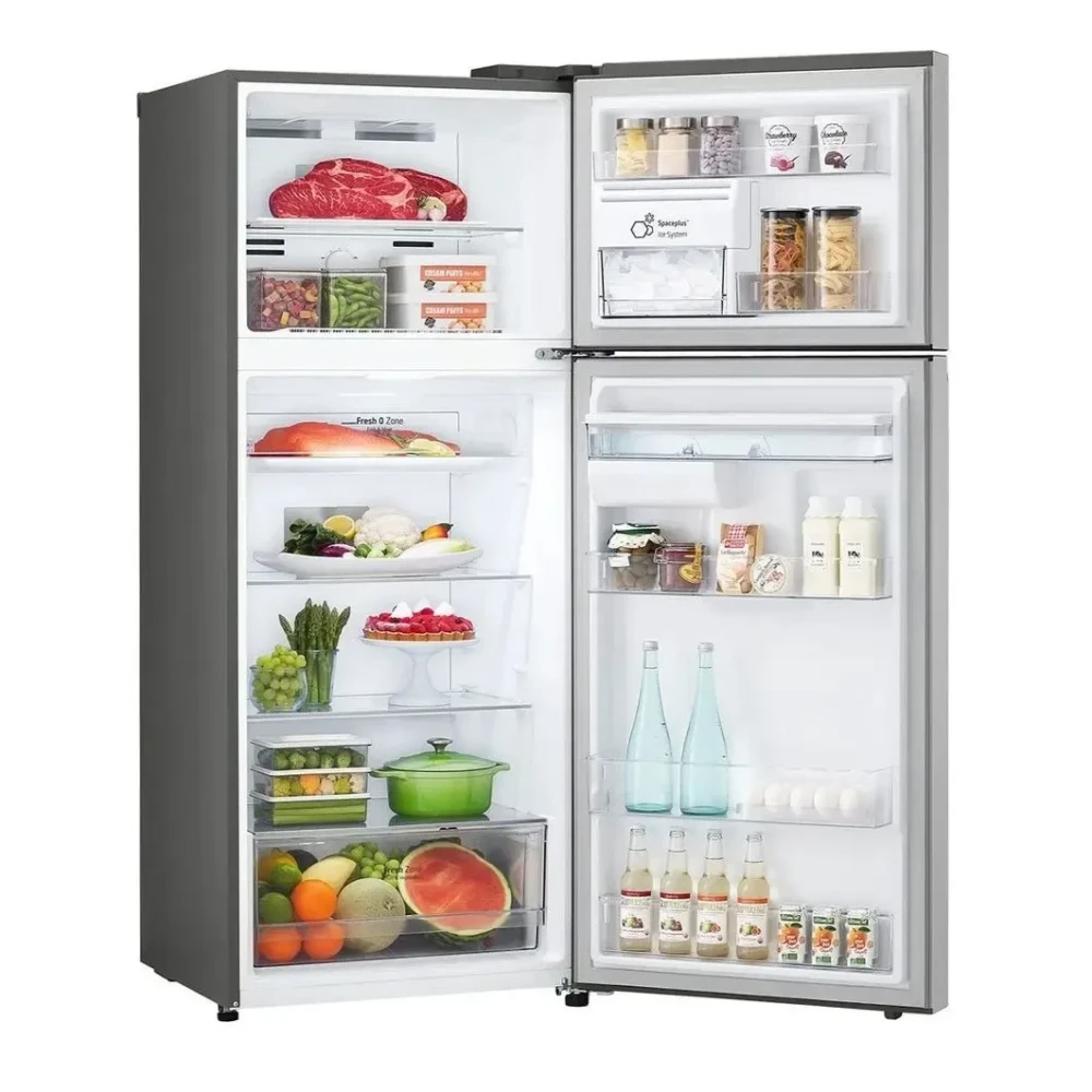 LG GN-F452PFAQ 491L Top Freezer Refrigerator with LinearCooling™, DoorCooling+™, and LG ThinQ™
