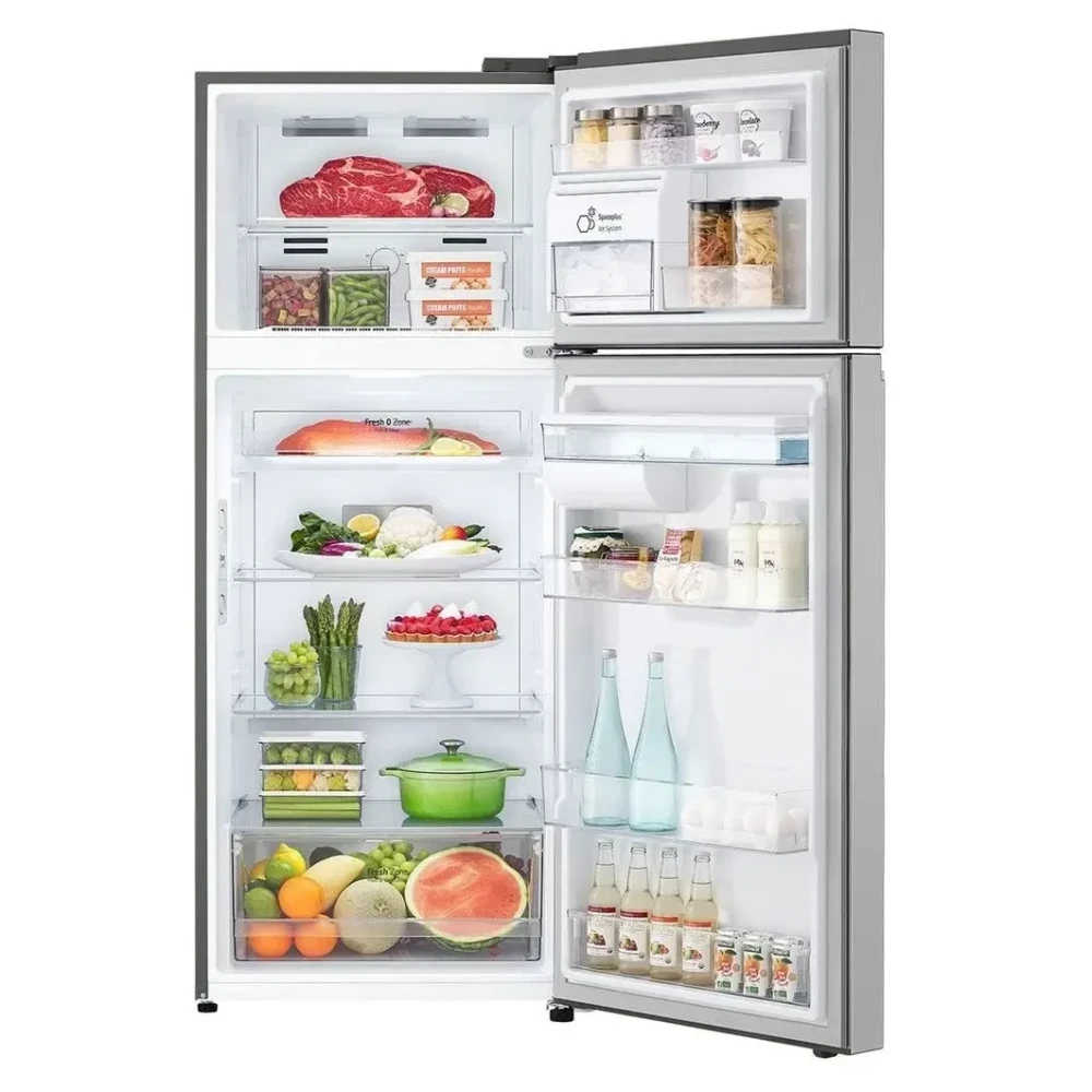 LG GN-F452PFAQ 491L Top Freezer Refrigerator with LinearCooling™, DoorCooling+™, and LG ThinQ™