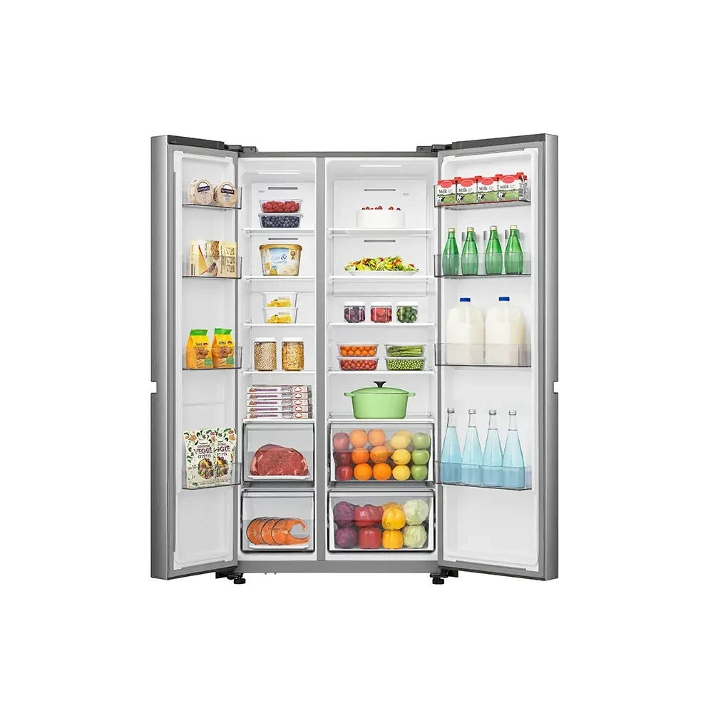 Hisense 634L Side by Side Refrigerator (87WS-RC) – Spacious, Stylish & Energy Efficient