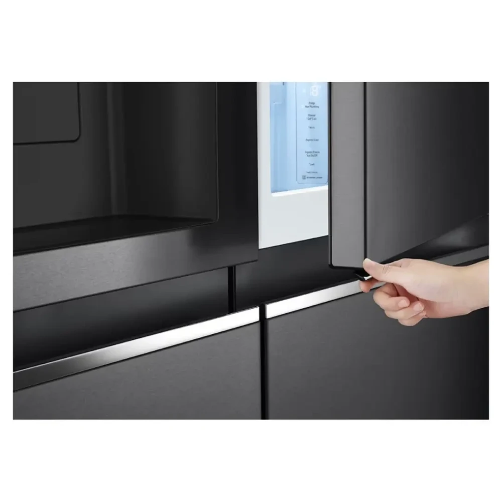 LG 684L Side by Side Refrigerator (GC-J257FQKW) – UVnano® Water Dispenser, Door-in-Door, Smart Inverter