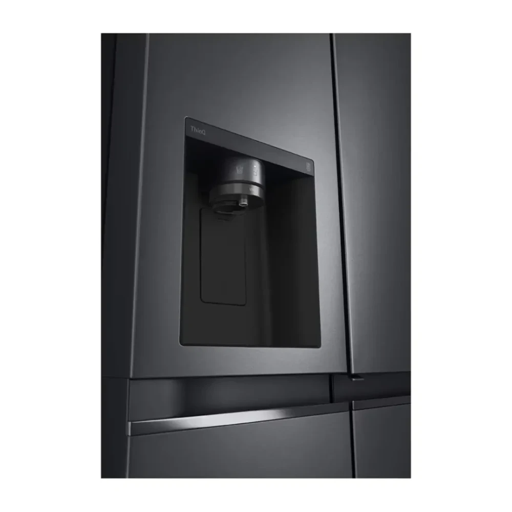 LG 684L Side by Side Refrigerator (GC-J257FQKW) – UVnano® Water Dispenser, Door-in-Door, Smart Inverter
