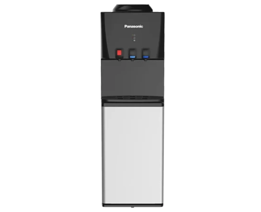 Panasonic WD3128TG Water Dispenser with 3 Tap Output – Steel Black Finish