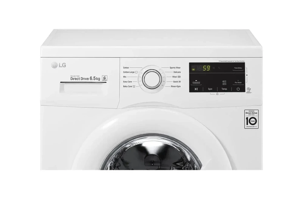 LG Front Load 6.5KG Washing Machine (FH2J3WDNP0) – Compact & Efficient Laundry