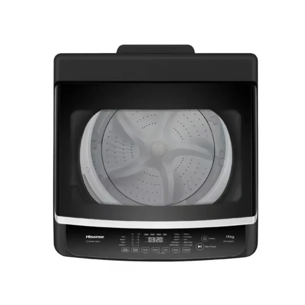 Hisense Top Load 14KG Washing Machine (WM1402T-WTJA) – Large Capacity, Powerful Cleaning