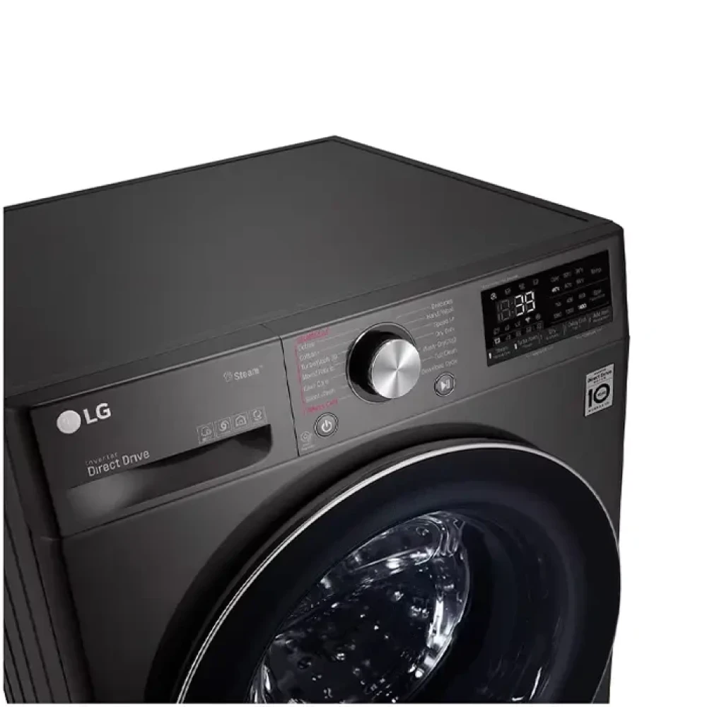 LG 9KG Front Load Washing Machine (F2V3FYP6JE) – AI DD, Steam & Inverter Direct Drive