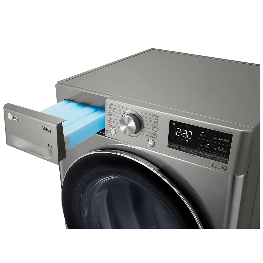 LG 9KG Dryer (90V9PV8N) – Dual Inverter Heat Pump, Eco Hybrid™ & Allergy Care