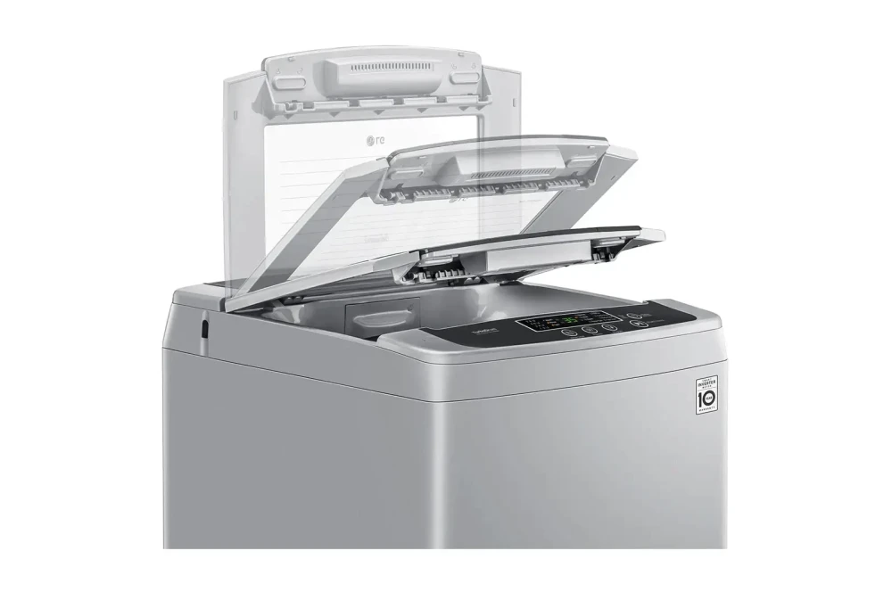 LG Top Load 8KG (T8585NDHV) Washing Machine – Smart Inverter, TurboDrum™, Punch+3