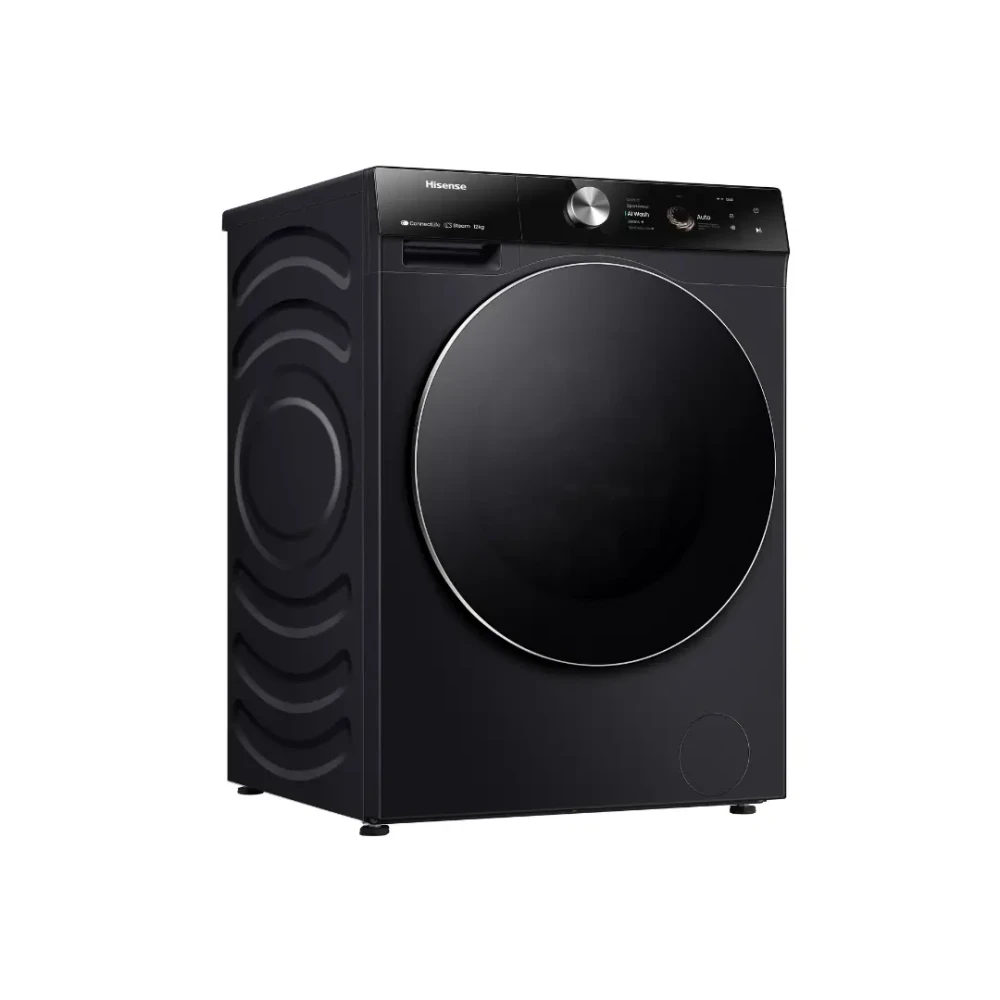 Hisense Front Load 12KG (WF5S1243BT) Washing Machine – Inverter, Steam Wash, Allergy Care