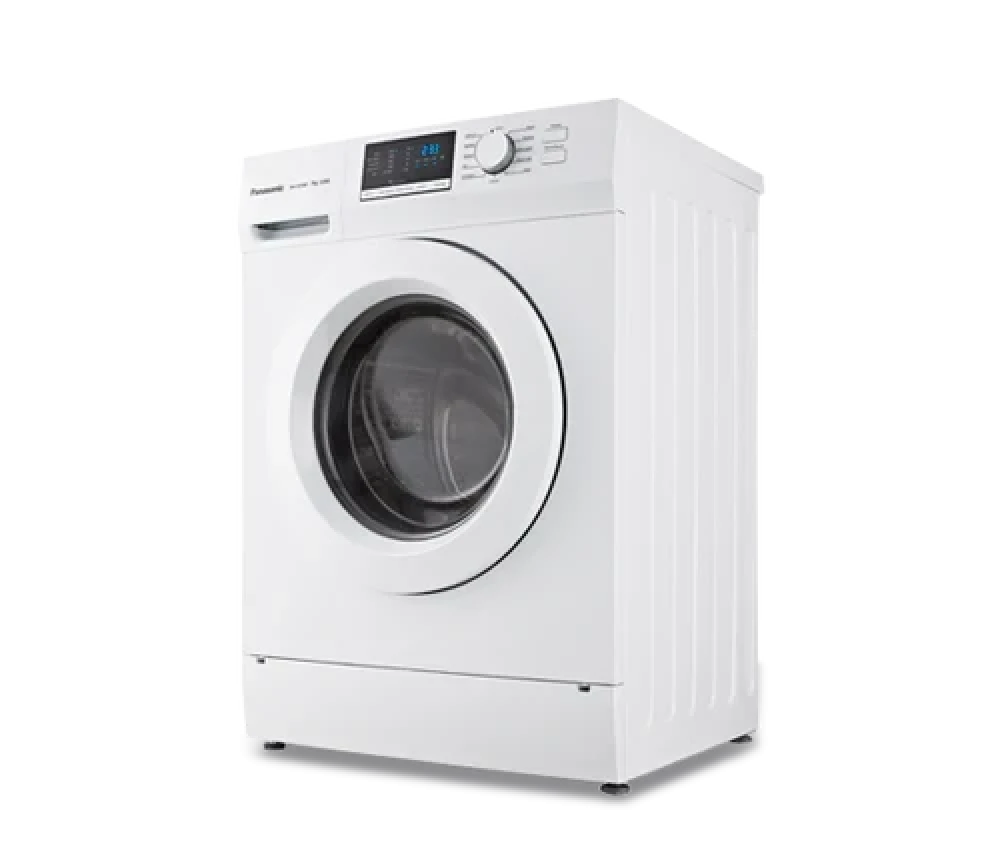 Panasonic 8KG Front Load Washing Machine NA 128XB1 Grey 1200rpm Stainless Steel Drum