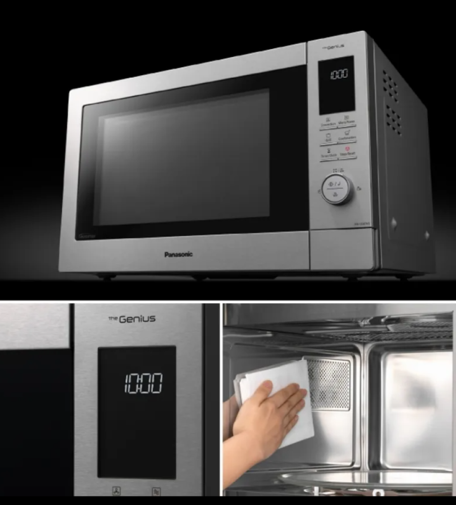 Panasonic 34L Microwave 4-in-1 Convection Oven with Healthy Air Frying Inverter Type  NN-CD87KSKPQ
