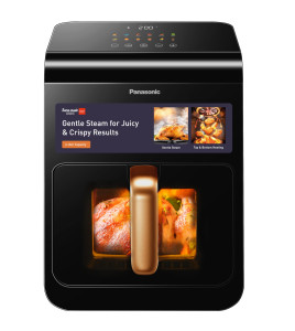 Panasonic 6L Air Fryer NF-CC600AUA – 1450W Smart Air Fryer with LED Touch Screen & 11 Preset Menus