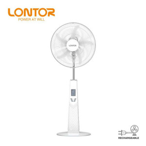 LONTOR 18INCH 130HRS BACK-UP BATTERY RECHARGEABLE FAN  CTL-CF056WR-18U