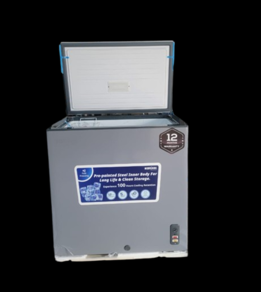 Bruhm 197L Single Door Chest Freezer BCS-210MA – Fast Freezing Deep Freezer with LED Light