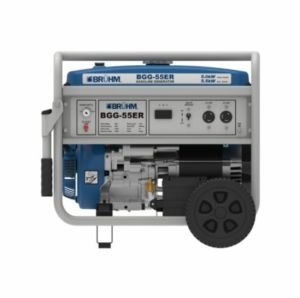 Bruhm 5kW Electric Start Generator BGG-55ER – Full Copper Coil, Wheels & Handle