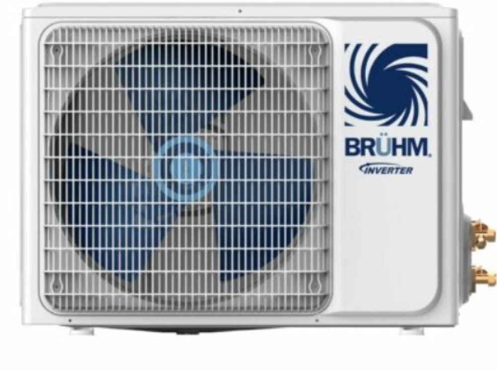 Bruhm 1.5HP Smart Inverter Split AC BAS-12ICQB – R32, 12000BTU, Dark Silver, Fast Cooling