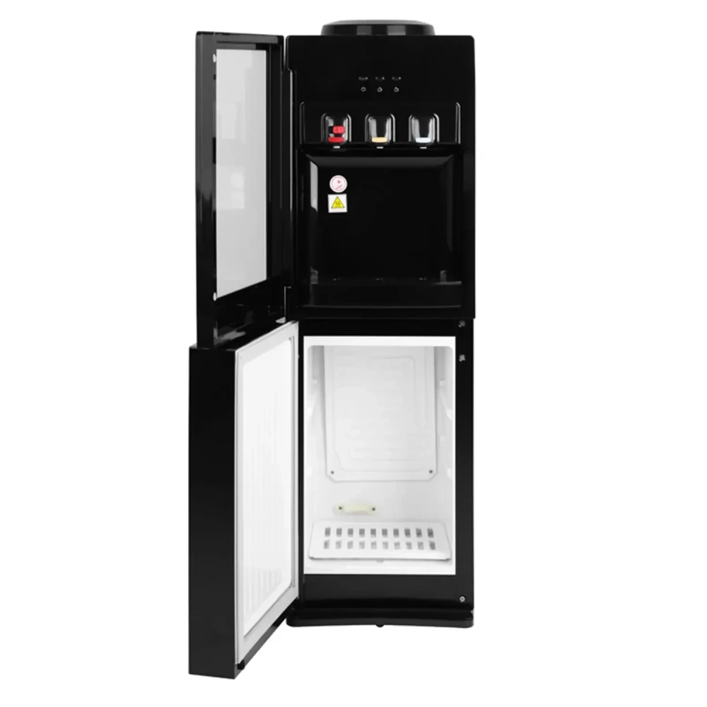 Maxi Water Dispenser 1836S B Floor Standing Dispenser with Bottom Fridge and 3 Faucets