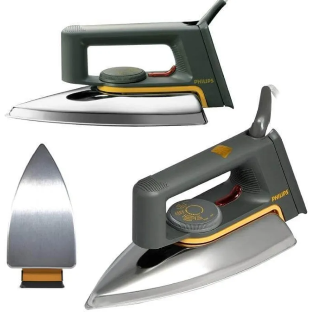 Philips Classic Dry Iron - HD1172/25/27 Grey 1000 Watts