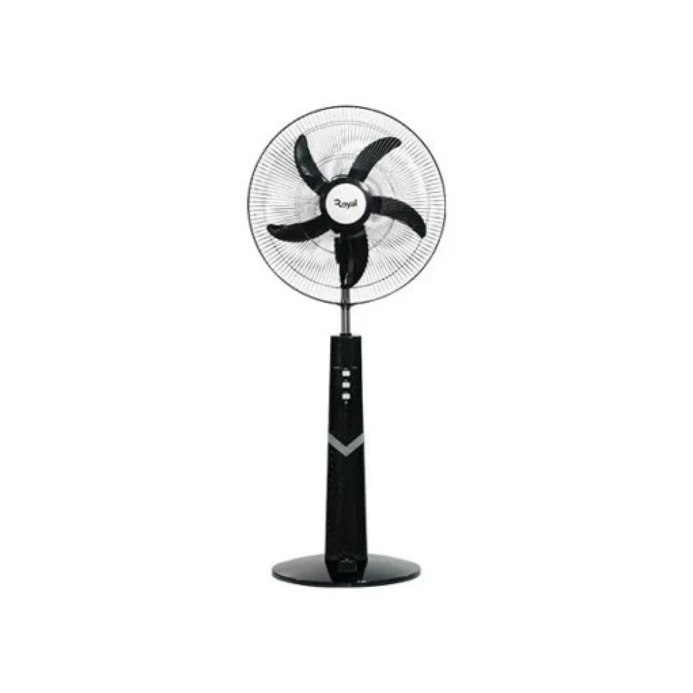 Royal 18” Rechargeable Standing Fan RRF18K with Remote and LED Display