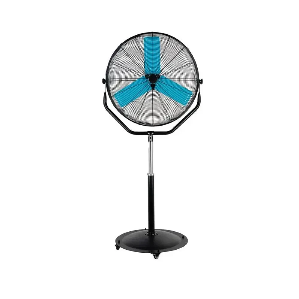 Maxi KYS-VF-30SM Industrial Standing Fan 30" Black - Heavy Duty Commercial Fan