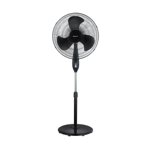 Maxi 45-12P Standing Fan 18" Black - Adjustable Height Pedestal Fan