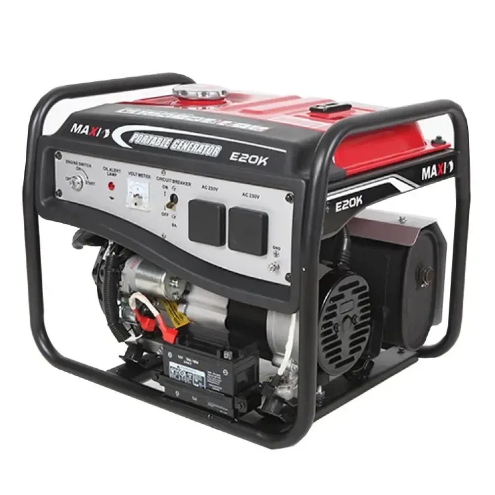 Maxi 2.5kVA Generator E20K - Manual Start Compact