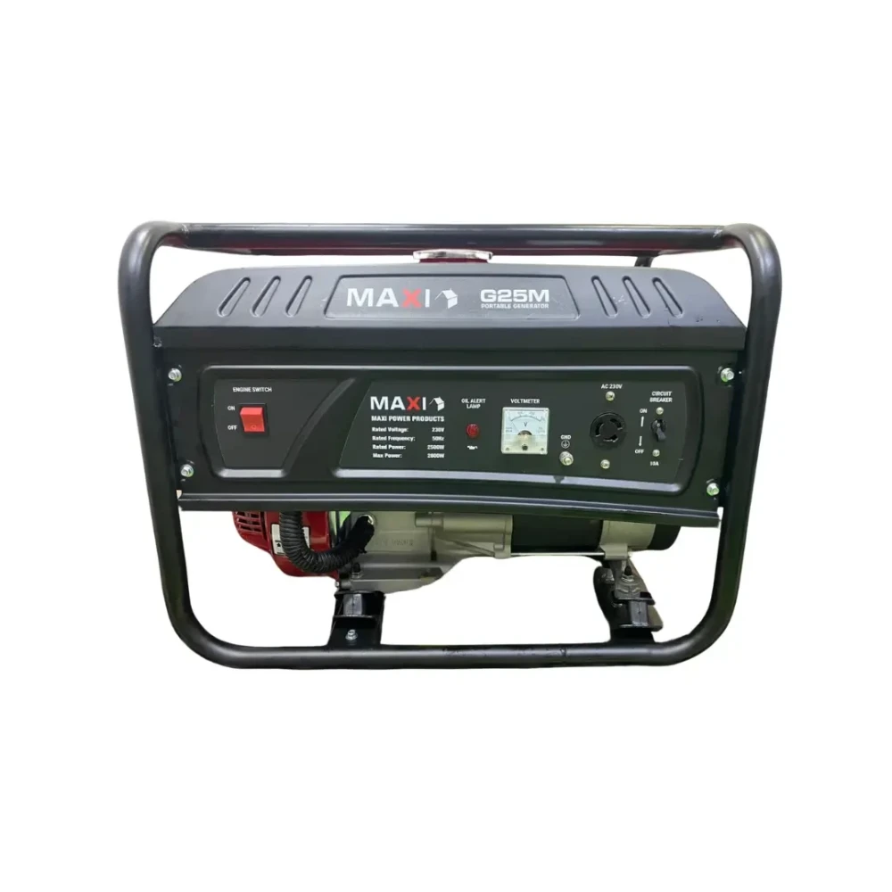 Maxi 3.1kVA Generator G25M - Manual Start Portable
