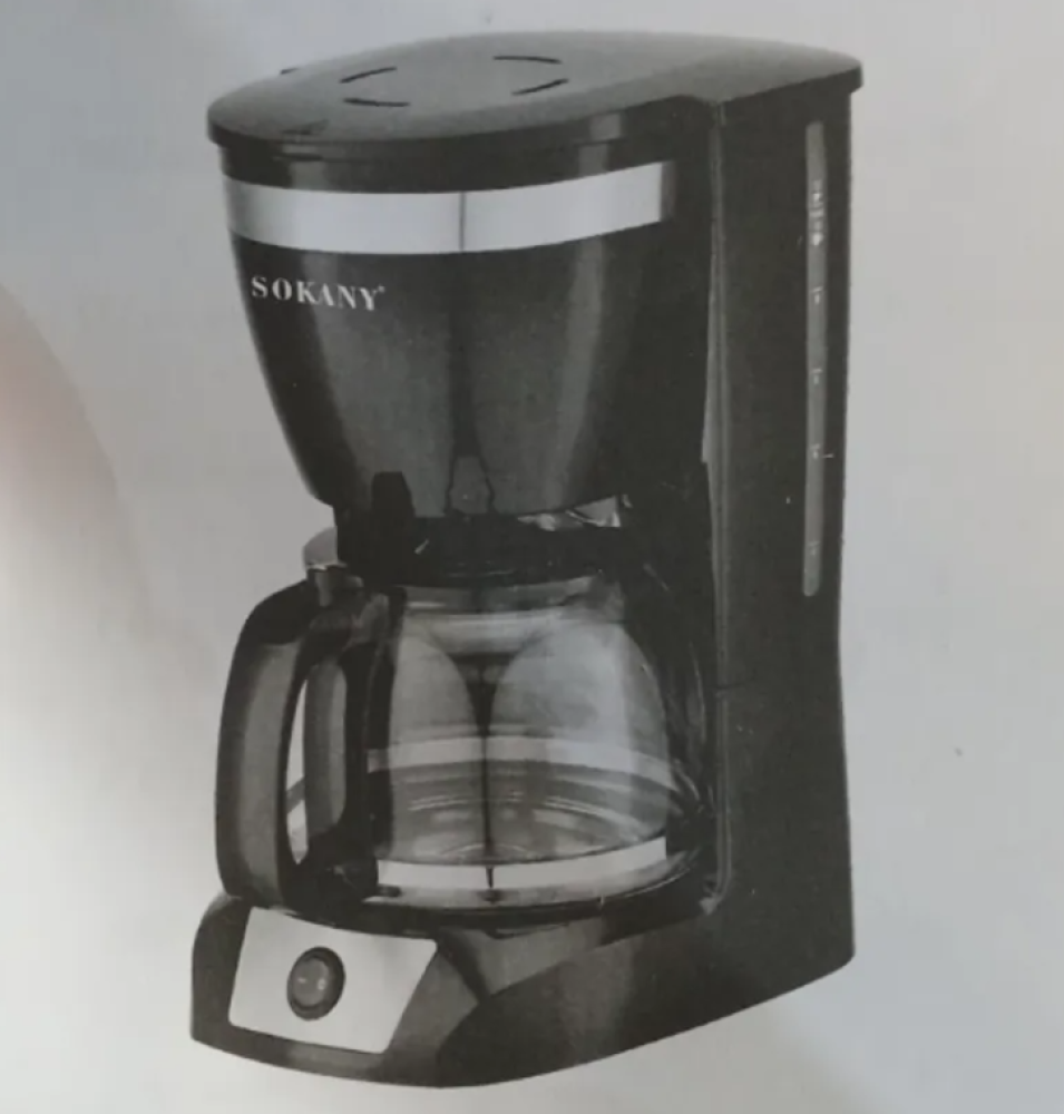 Sokany CM108S Coffee Maker 950W Compact Multi-Function Brewer