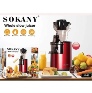Sokany JE-25 Multifunctional Slow Juicer 300W Soft Squeeze