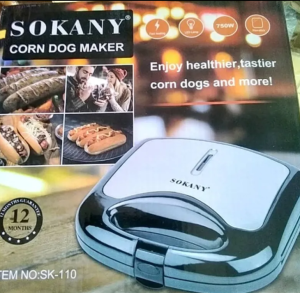 Sokany SK-110 Corn Dog Maker 750W Non-Stick