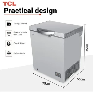 TCL 106 Liters Chest Freezer F131CFSL